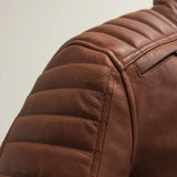 Crusader Men's Motorcycle Leather Jacket - First Manufacturing Company - Flyclothing LLC