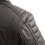 Crusader Men's Motorcycle Leather Jacket - First Manufacturing Company - Flyclothing LLC