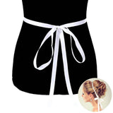 Crystal Embellish Sash Ribbon Bridal Wedding Belt Headband - Madeline Love - Flyclothing LLC