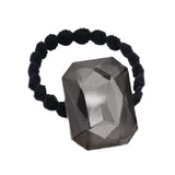 Crystal Octagon Accented Stretch Hair Band - Madeline Love - Flyclothing LLC