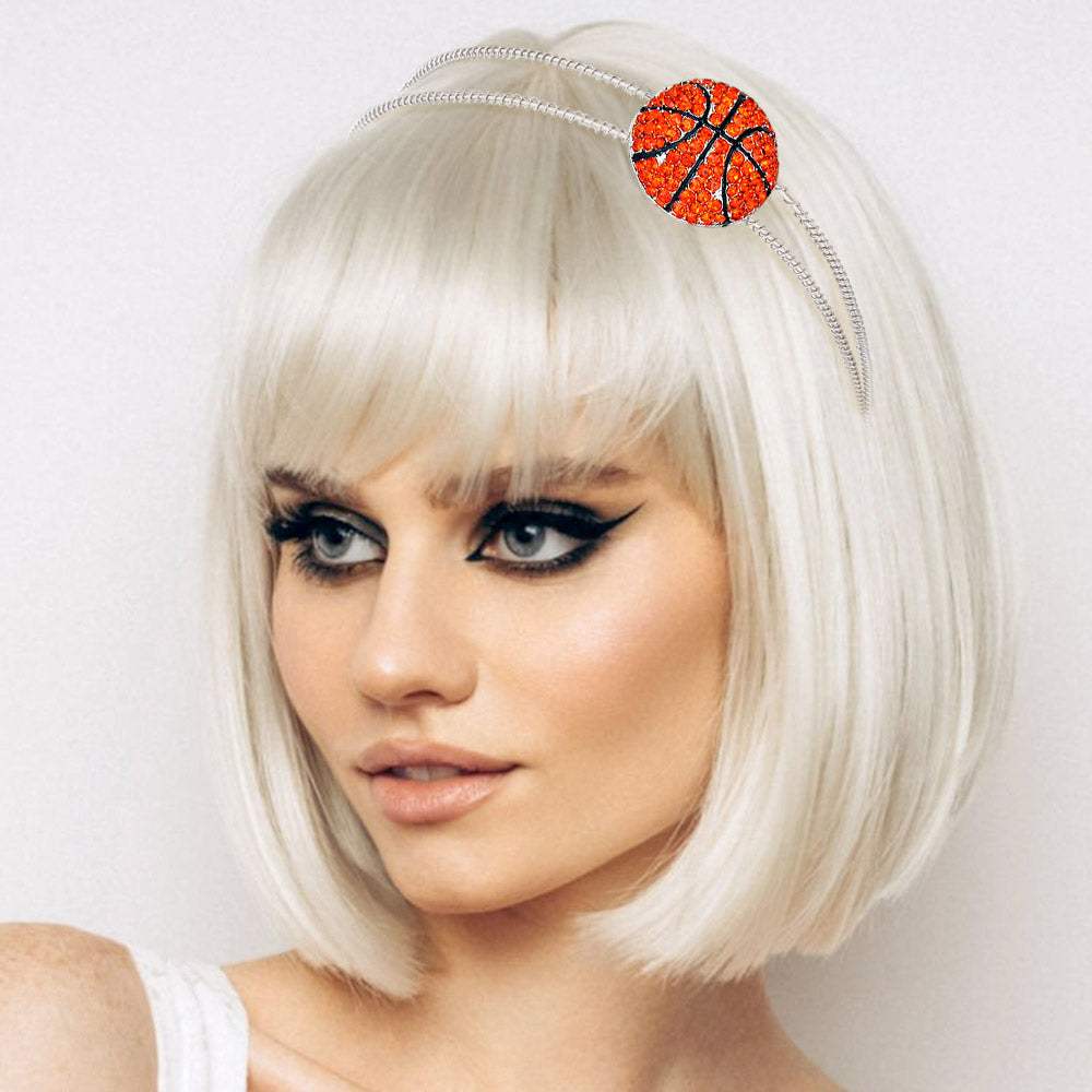 Crystal Pave Basketball Game Headband - Madeline Love - Flyclothing LLC