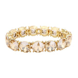 Crystal Round Stretch Evening Bracelet - Madeline Love - Flyclothing LLC