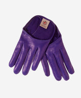 CU4303 (purple) - Women's Short Italian Leather Gloves - Leather Gloves Online - Flyclothing LLC