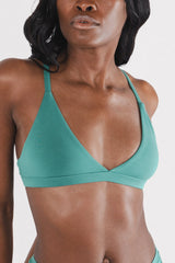 The Curacao | Teal Boob Hammock™ Triangle Bralette - Shinesty - Flyclothing LLC