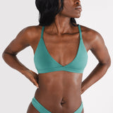 The Curacao | Teal Boob Hammock™ Triangle Bralette - Shinesty - Flyclothing LLC