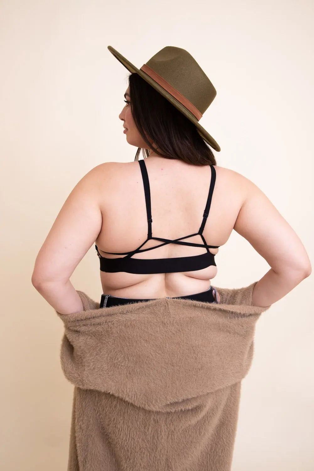 Curvy Adanna Leopard Bralette - Boho Clothing and Accessories - Flyclothing LLC
