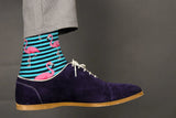 Funky Flamingo Socks - Comfy Cotton for Men & Women - Real Sic - Flyclothing LLC