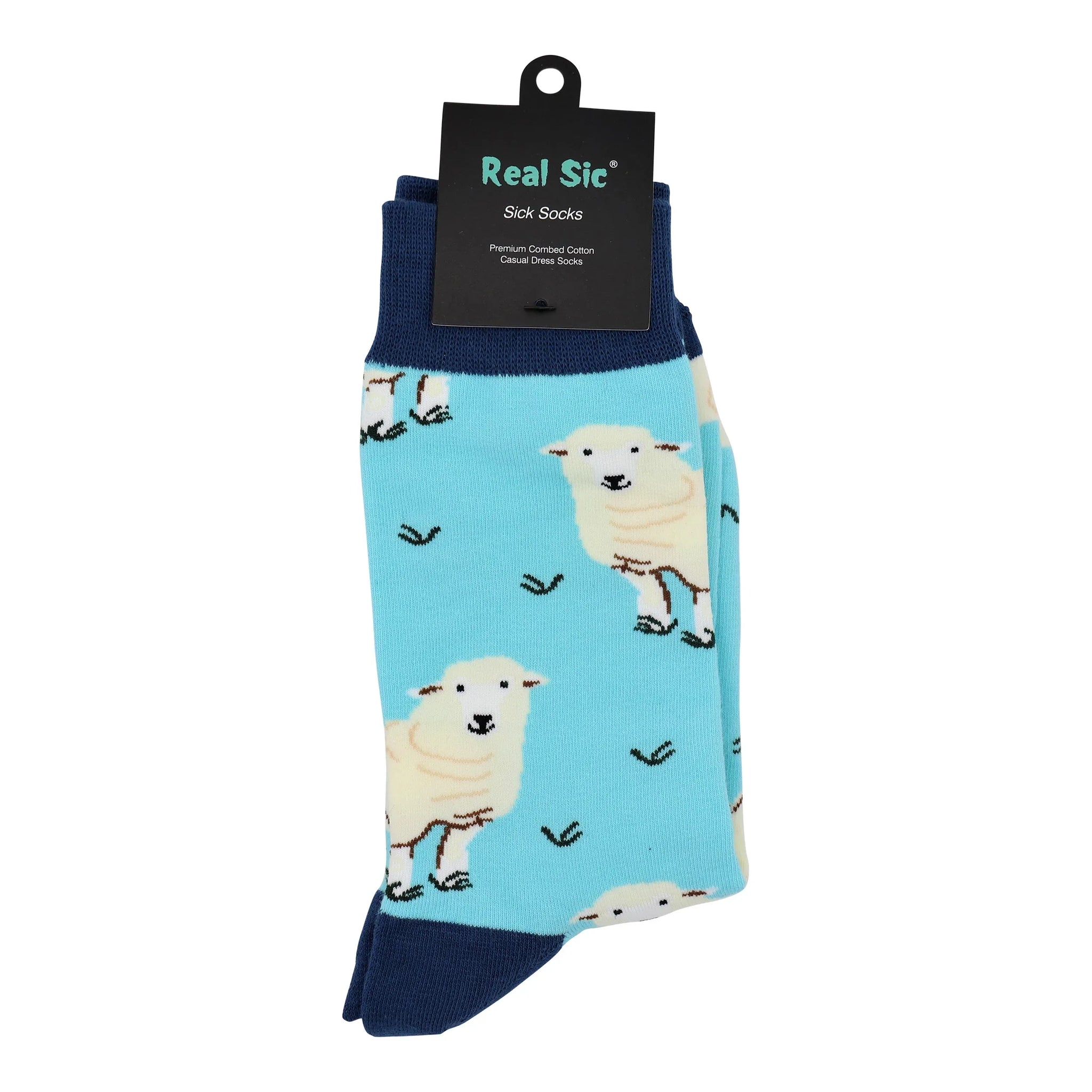 Sheep Socks - Comfy Cotton for Men & Women - Real Sic - Flyclothing LLC