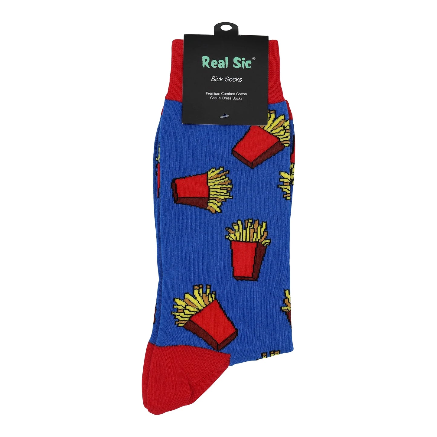 French Fry Socks - Comfy Cotton for Men & Women - Real Sic - Flyclothing LLC