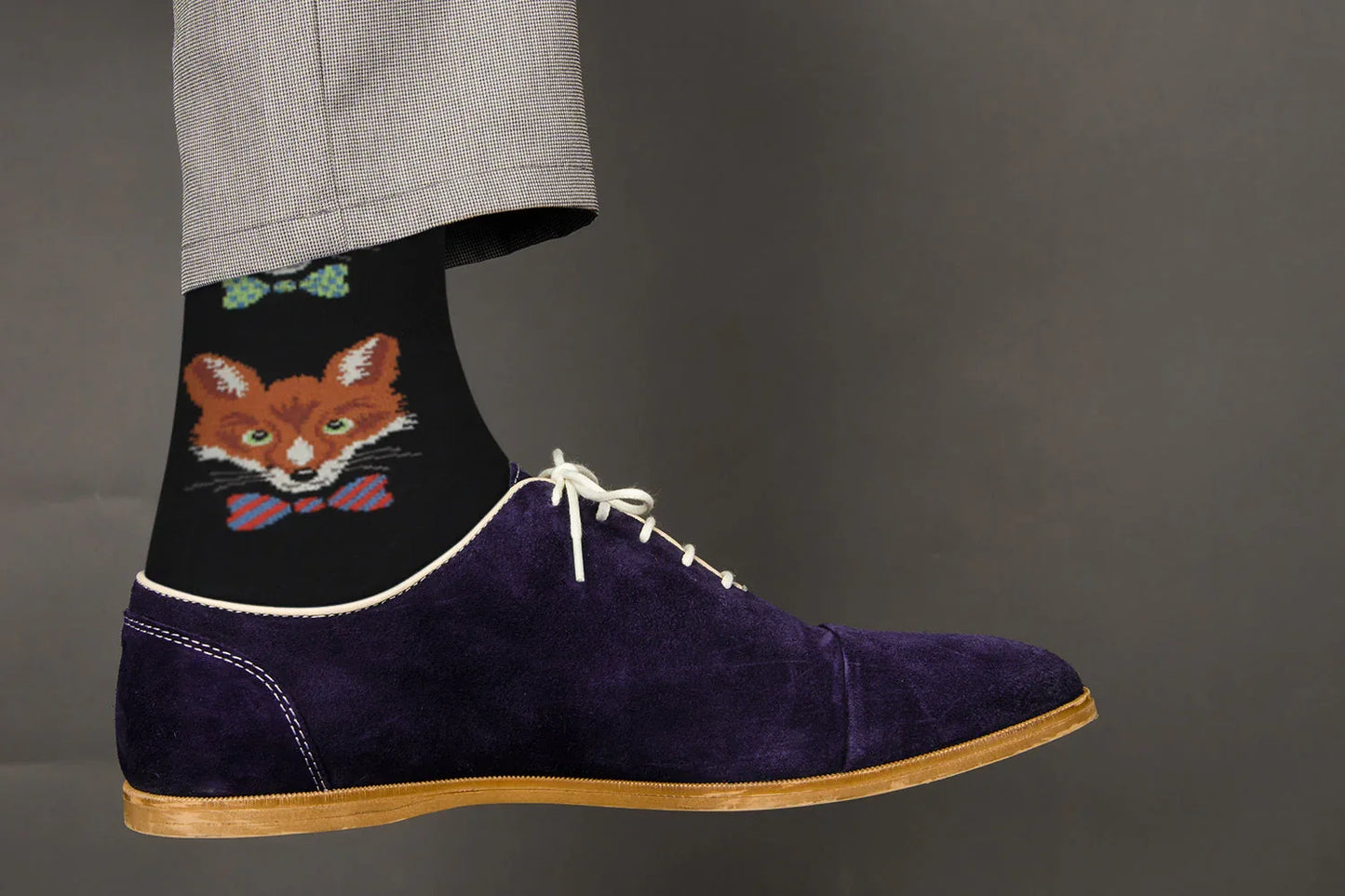 Animals Casual Dress Socks – Fox - For Men and Women - Real Sic - Flyclothing LLC