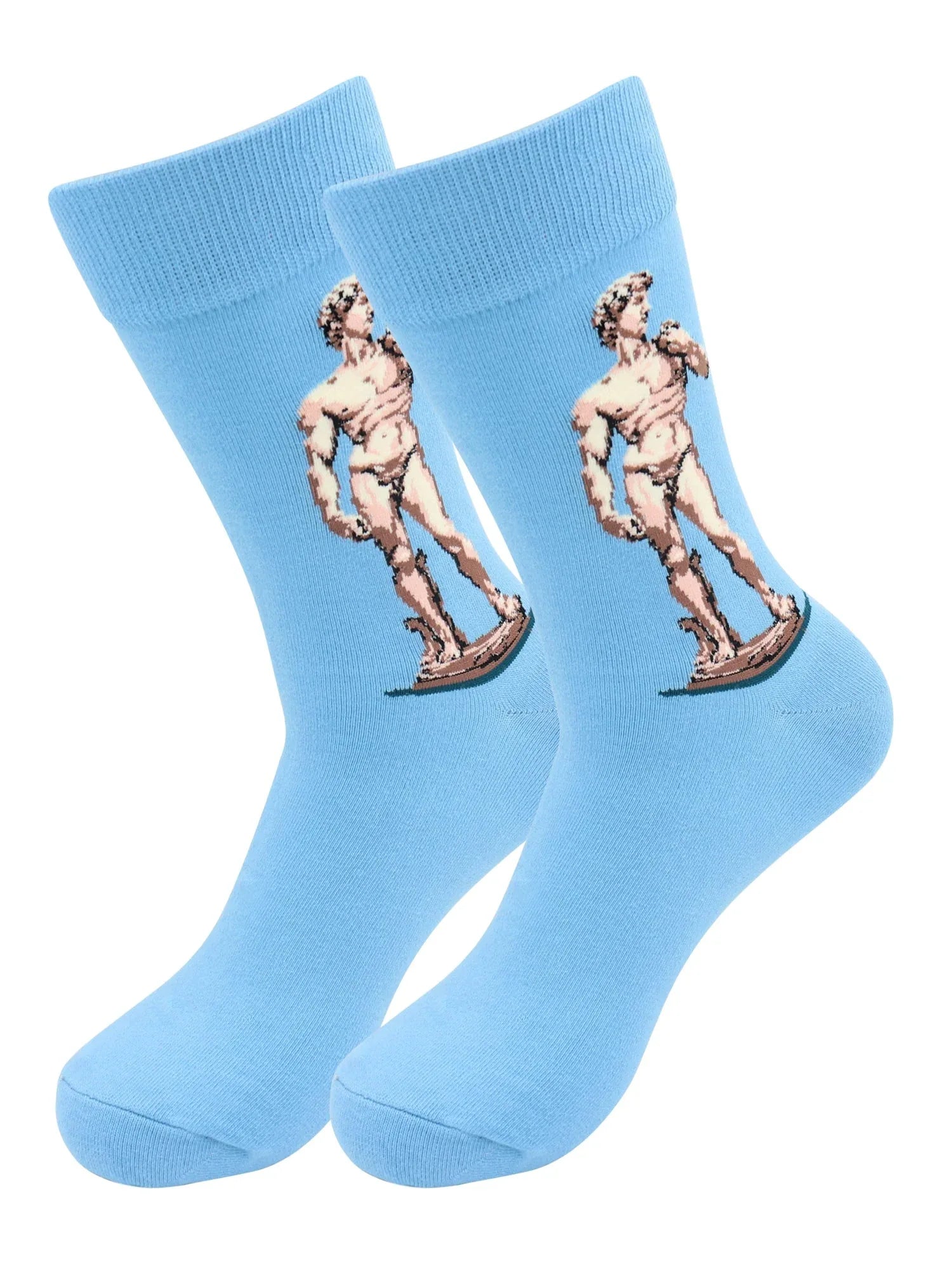 David (Michelangelo) Socks - Comfy Cotton for Men & Women - Real Sic - Flyclothing LLC