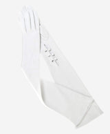 Angelina (ivory) - Italian silk lined 12-button length leather bridal / opera gloves - Leather Gloves Online - Flyclothing LLC