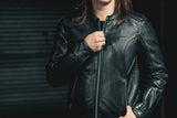 Cyclone - Women's Motorcycle Leather Jacket - First Manufacturing Company - Flyclothing LLC