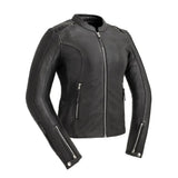 Cyclone - Women's Motorcycle Leather Jacket - First Manufacturing Company - Flyclothing LLC