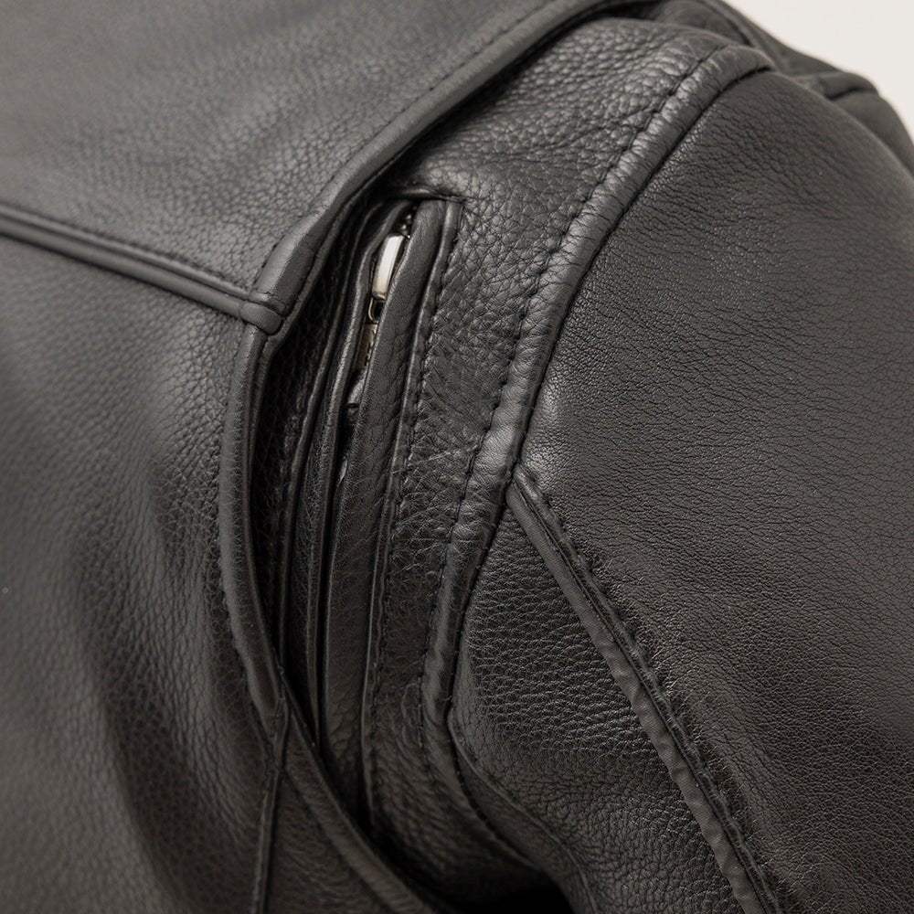 Cyclone - Women's Motorcycle Leather Jacket - First Manufacturing Company - Flyclothing LLC