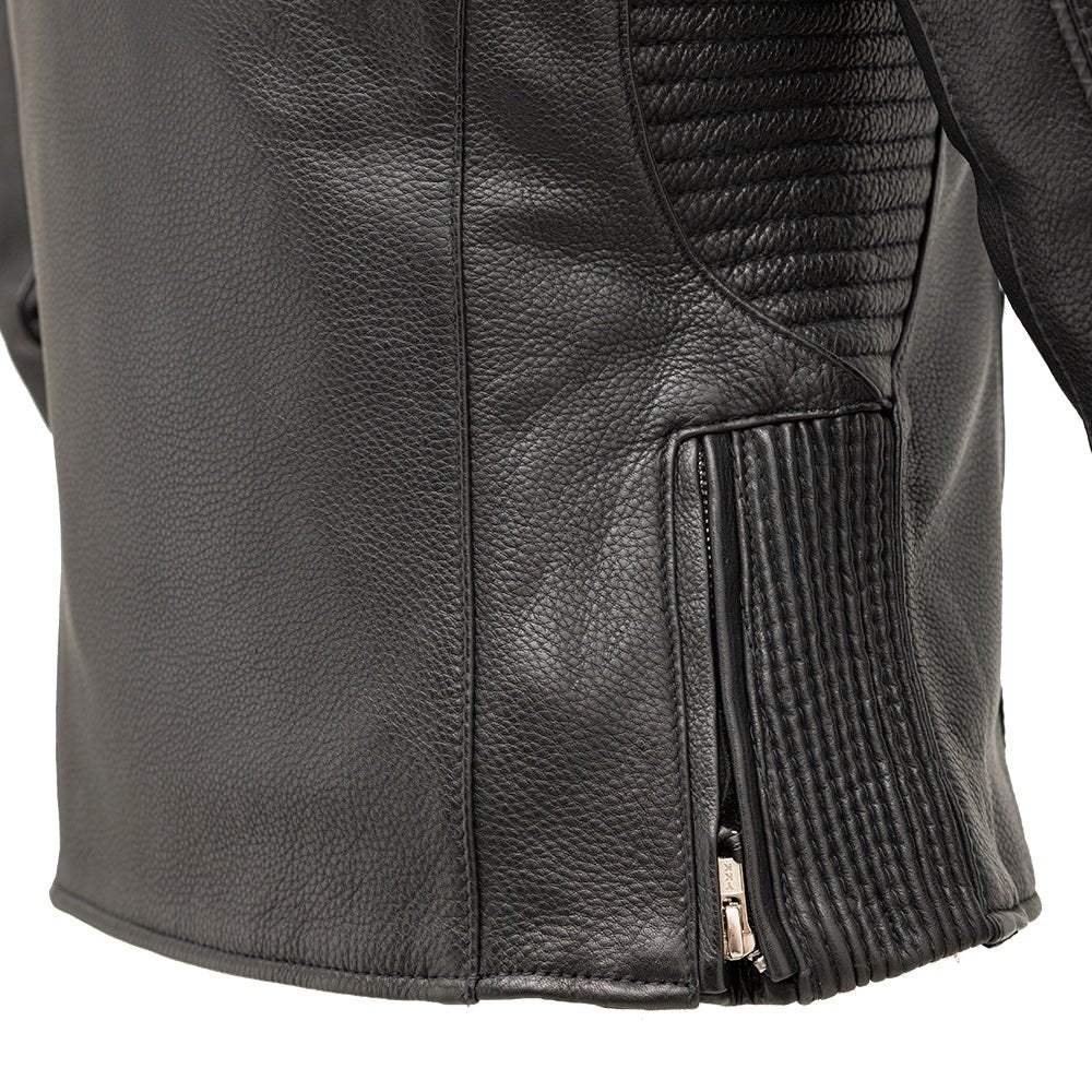 Cyclone - Women's Motorcycle Leather Jacket - First Manufacturing Company - Flyclothing LLC
