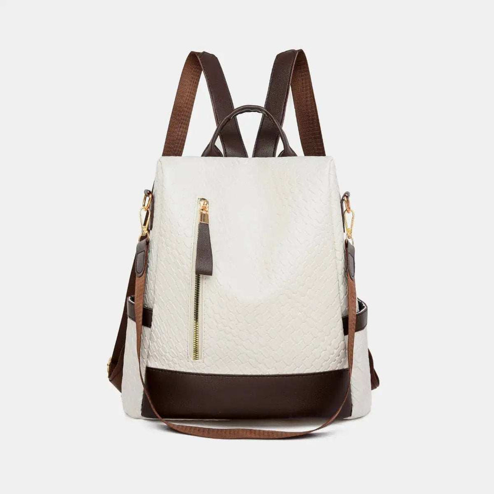 PU Leather Backpack Bag - Trendsi - Flyclothing LLC