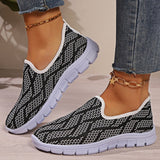 Round Toe Flat Slip-Ons - Trendsi