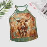 Baha Ranch Lonely Bull Western Tank Top - Baha Ranch Western Wear - Flyclothing LLC