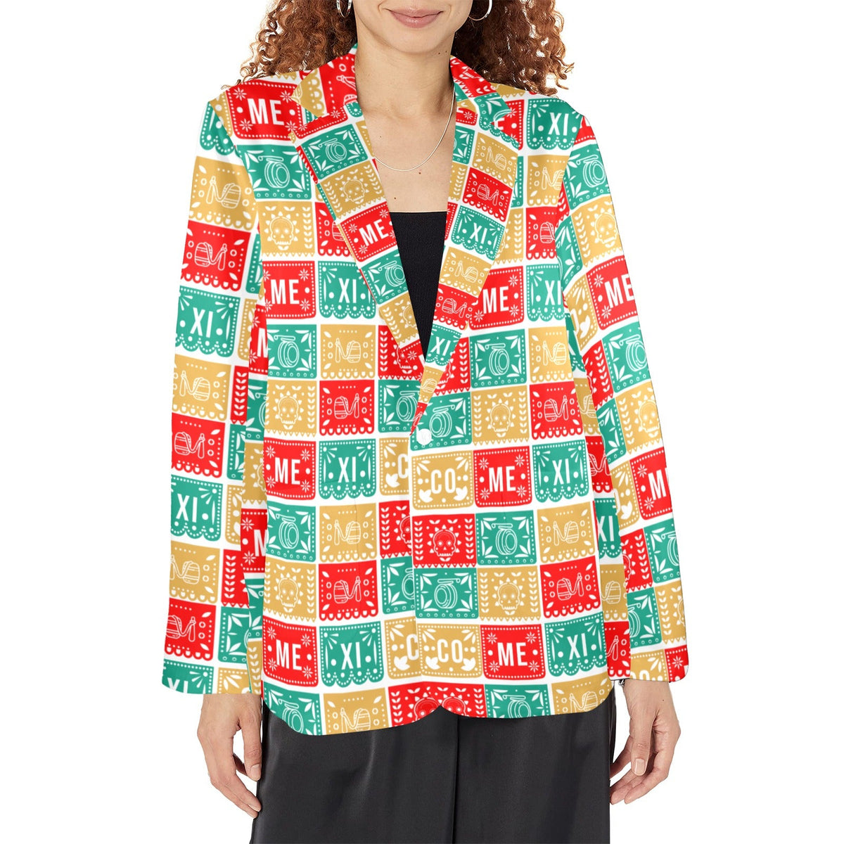 Colores De Mexico Picado Party Blazer - Baha Ranch Western Wear - Flyclothing LLC