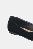 Forever Link Slip On Rhinestone Buckle Ballet Flats - Trendsi - Flyclothing LLC
