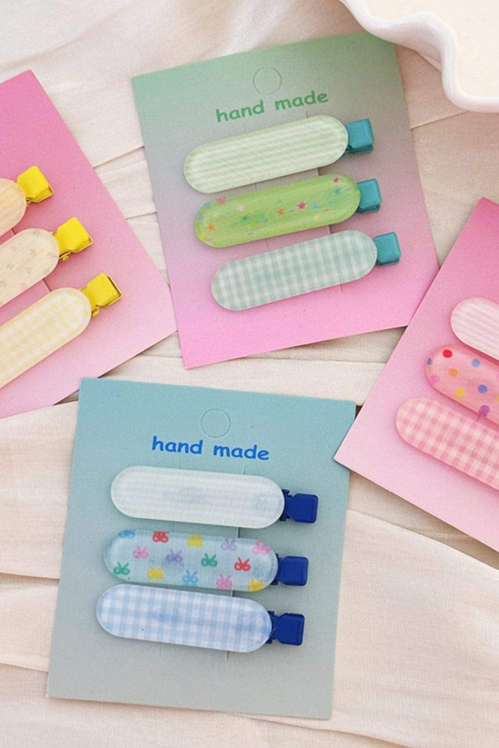 2-Piece Acrylic Hair Pins - Trendsi - Flyclothing LLC