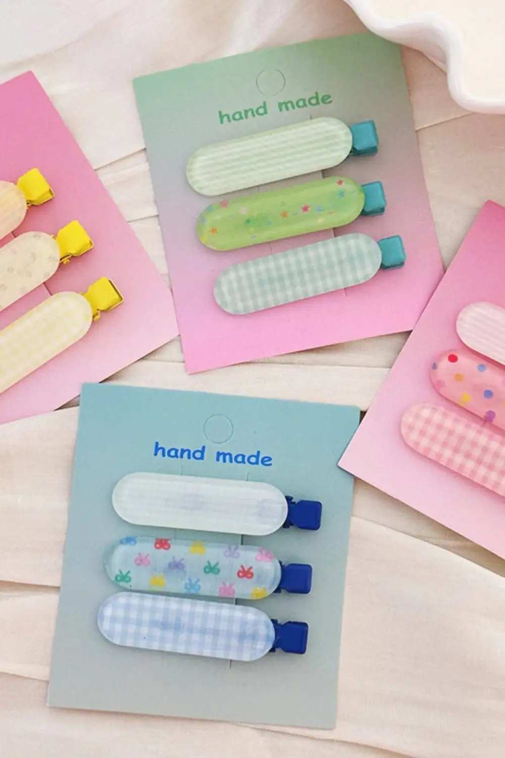 2-Piece Acrylic Hair Pins - Trendsi - Flyclothing LLC