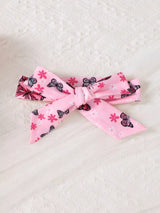 Children's Little Sister Butterfly Print Ruffle Trim Set - Trendsi - Flyclothing LLC