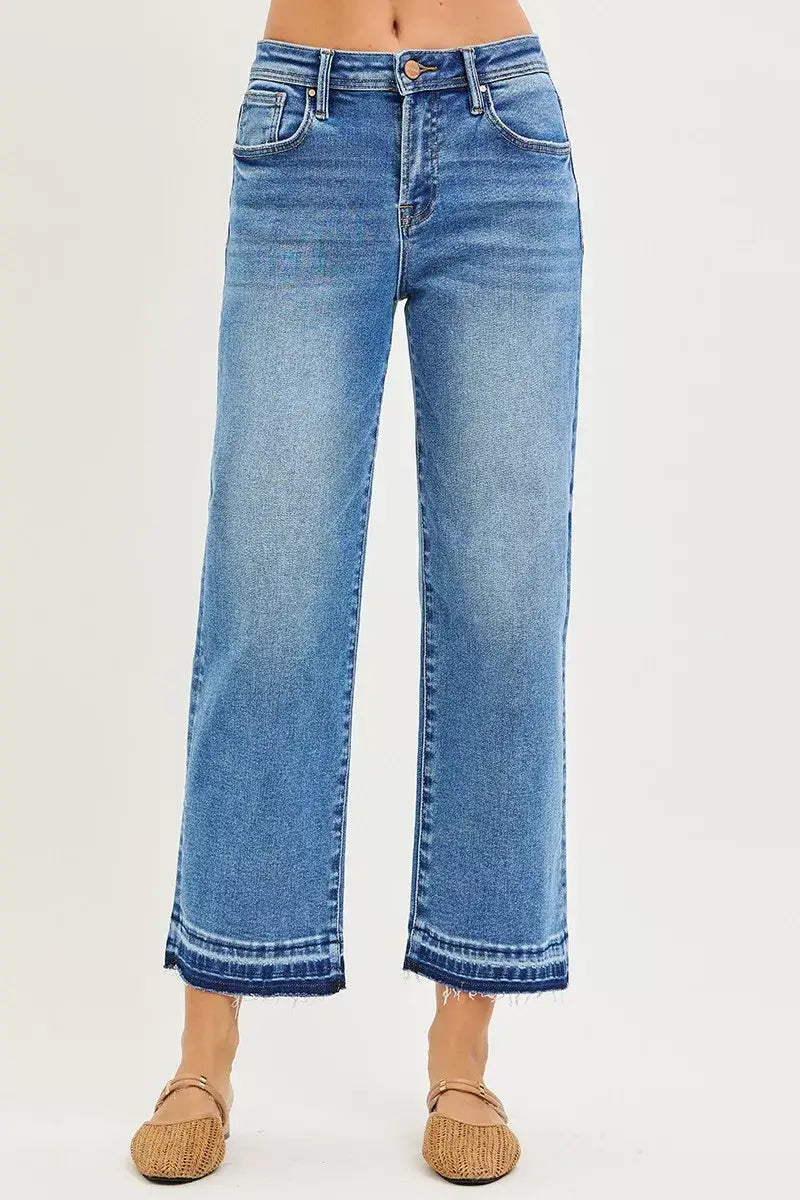 RISEN Full Size Slouchy Cropped Boyfriend Jeans Plus Size - Trendsi - Flyclothing LLC