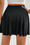Pocketed High Waist Skort - Trendsi - Flyclothing LLC