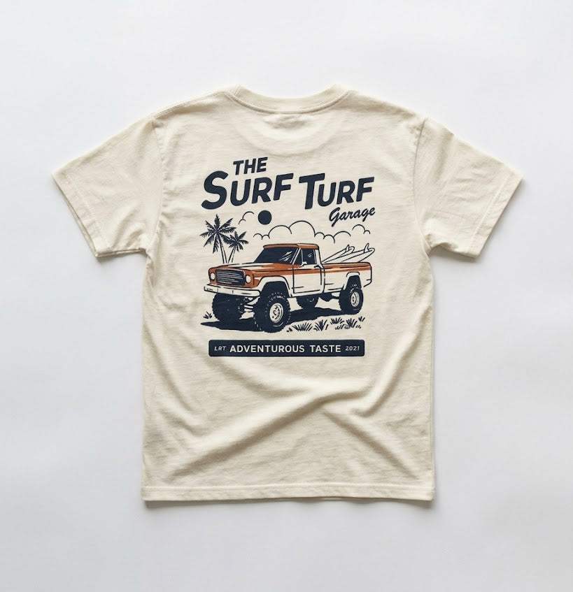 RAD SURF TURF TEE - LITTLE RAD THINGS - Flyclothing LLC