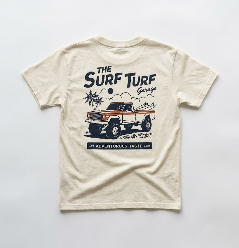 RAD SURF TURF TEE - LITTLE RAD THINGS - Flyclothing LLC
