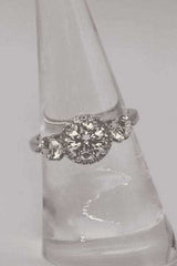 1 Carat Moissanite 925 Sterling Silver Ring - Trendsi - Flyclothing LLC