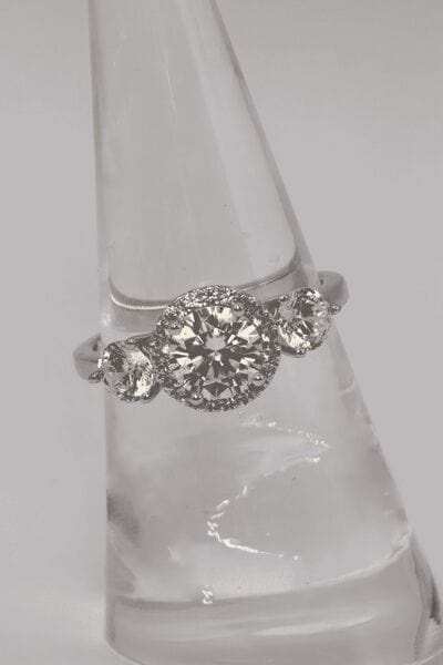 1 Carat Moissanite 925 Sterling Silver Ring - Trendsi - Flyclothing LLC