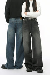 Wide Leg Pocketed Jeans - Trendsi - Flyclothing LLC