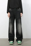 Men's Wide Leg Jeans - Trendsi