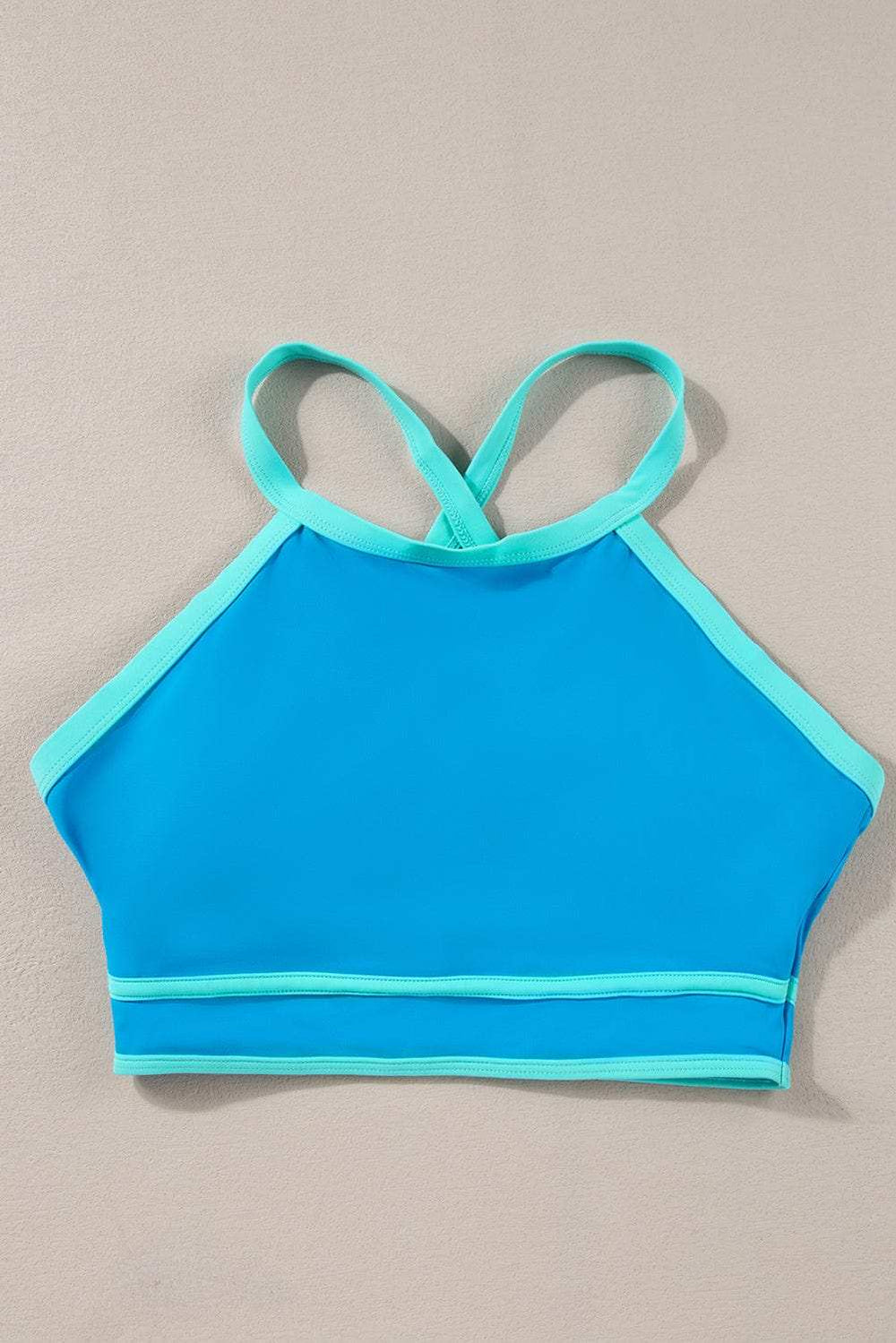 Crisscross Round Neck Two-Piece Swim Set - Trendsi - Flyclothing LLC