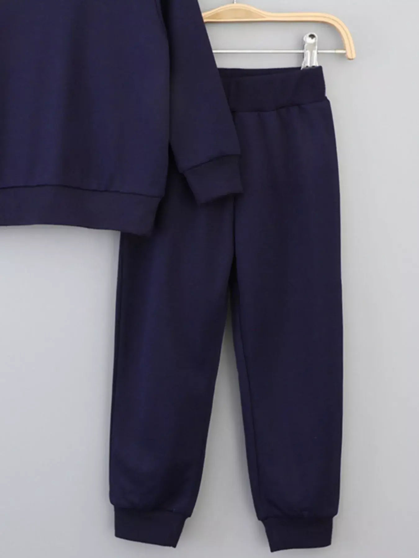 Children's Long Sleeve Hoodie and Pants Set - Trendsi - Flyclothing LLC