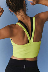 Scoop Neck Active Tank - Trendsi - Flyclothing LLC