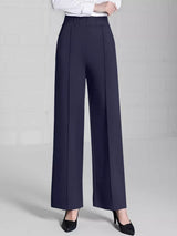 High Waist Wide Leg Pants - Trendsi - Flyclothing LLC