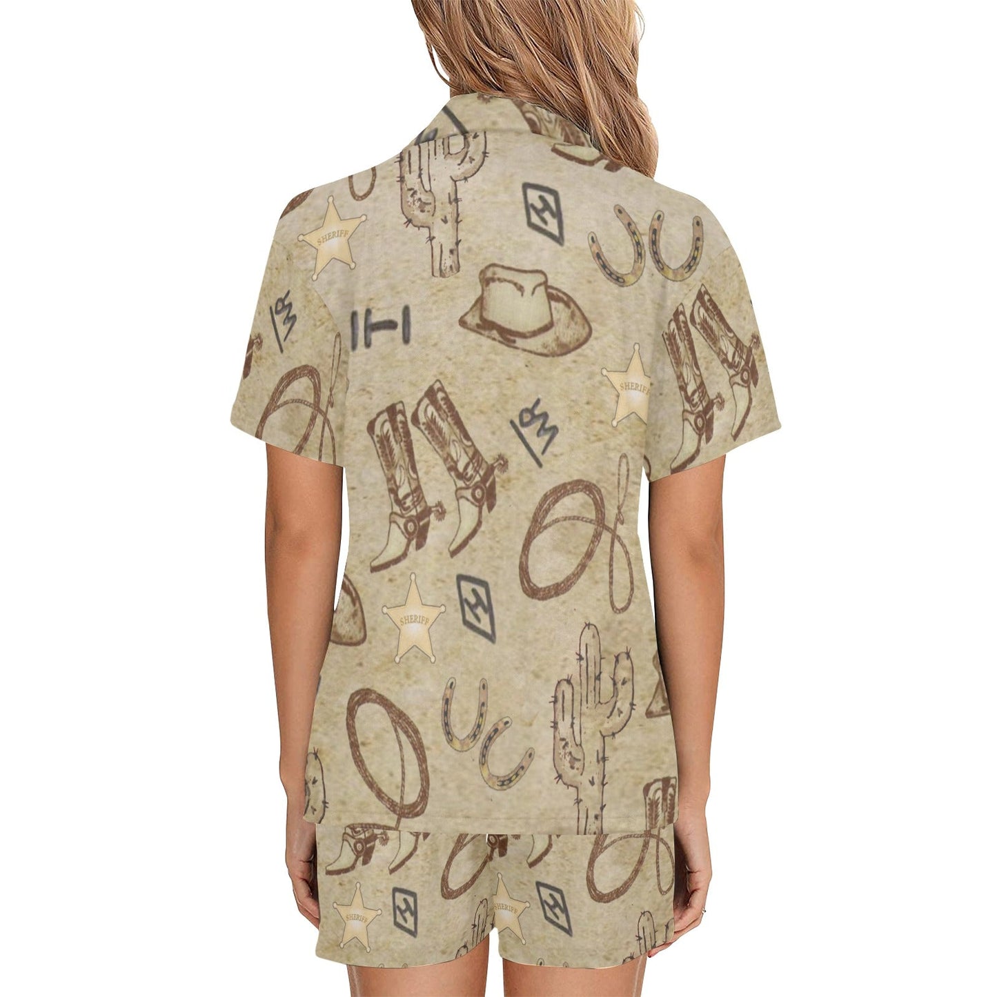 Baha Ranch Old West Women's Western Pajama Set