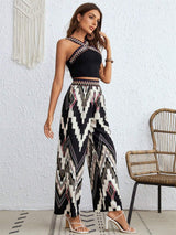 Wide Strap Sleeveless Top and Pants Set - Trendsi - Flyclothing LLC