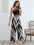 Wide Strap Sleeveless Top and Pants Set - Trendsi