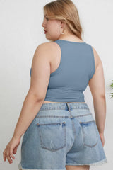 Basic Bae Full Size Round Neck Slim Tank - ShopBasicbae - Flyclothing LLC