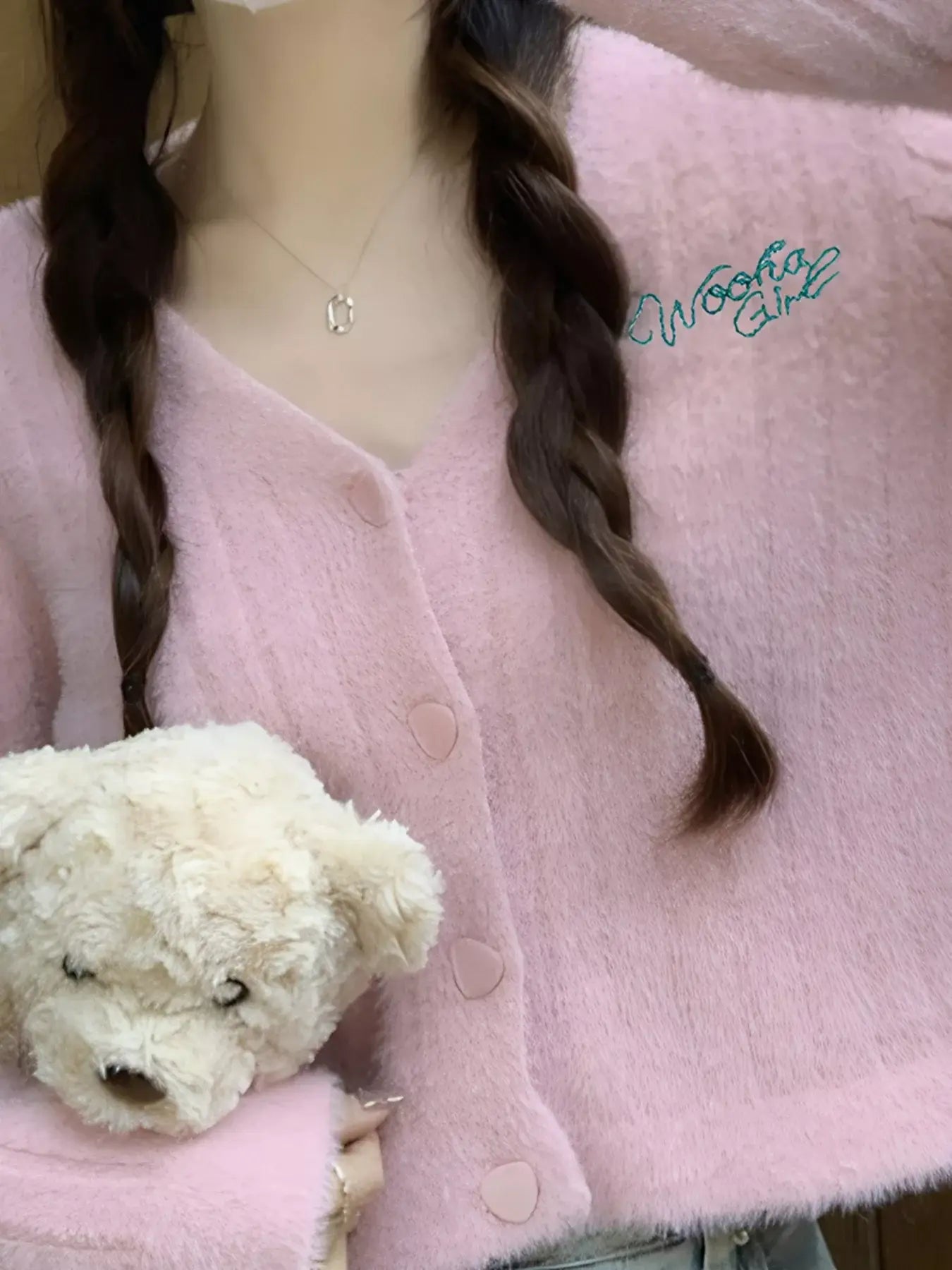Button Up Ribbed Knit Cardigan - Trendsi - Flyclothing LLC