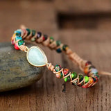 Handmade Teardrop Shape Beaded Bracelet - Trendsi - Flyclothing LLC