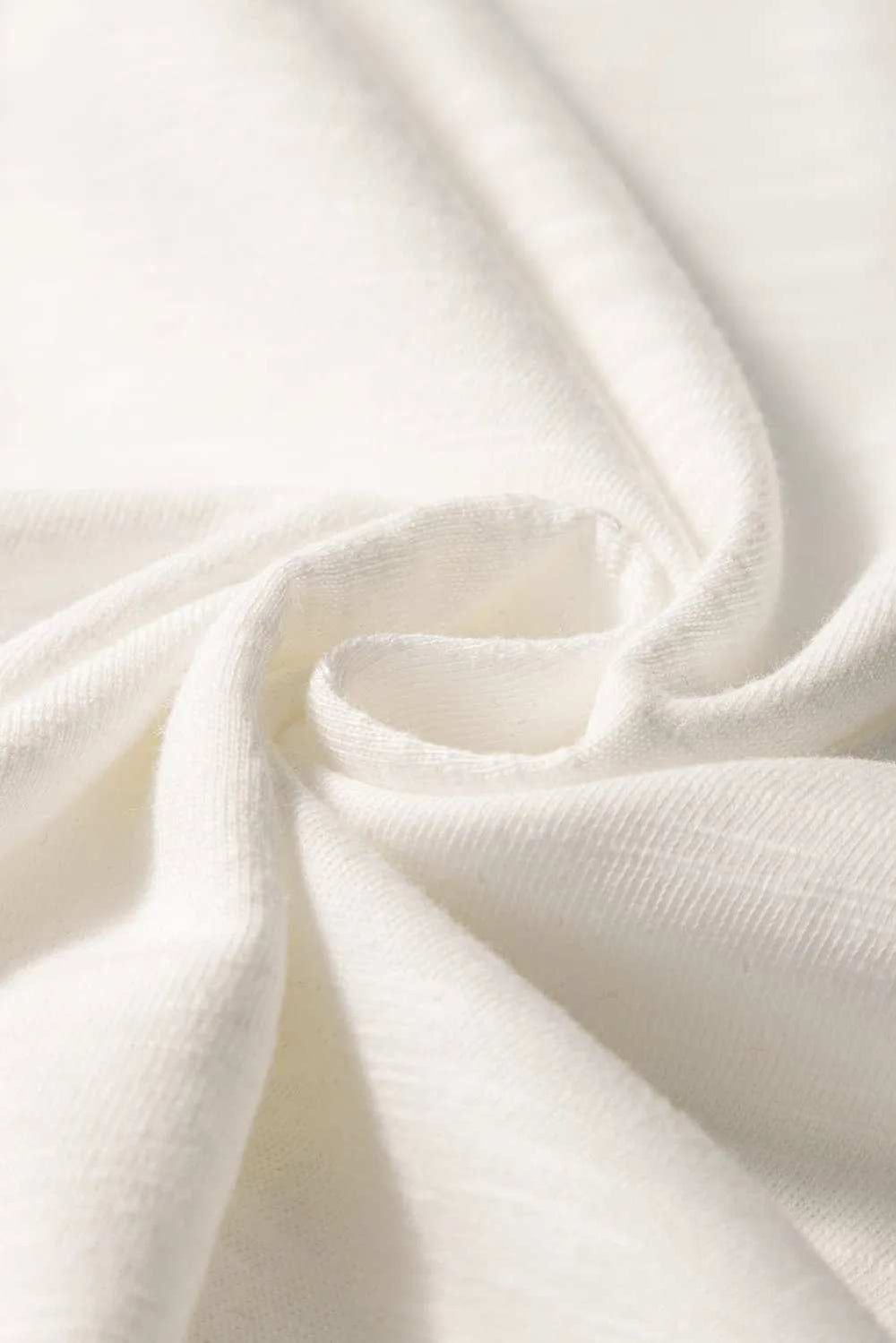 Round Neck Printed Ruffled Cap Sleeve Blouse - Trendsi - Flyclothing LLC