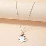 Halloween Cute Ghost Pendant Necklace - Trendsi - Flyclothing LLC