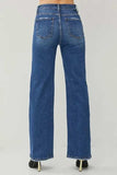 RISEN High Rise Straight Jeans - Trendsi - Flyclothing LLC