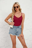 Lace Detail Scoop Neck Cami - Trendsi - Flyclothing LLC